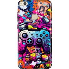 Senada Huawei P9 Lite 2017 Kılıf Desenli Baskılı Tpu Rubber Kapak Gamer