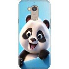Adasena General Mobile Gm 8 Kılıf Desenli Baskılı Tpu Rubber Kapak Panda