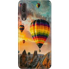 Huawei P20 Pro Kılıf Desenli Baskılı Tpu Rubber Kapak Ürgüp