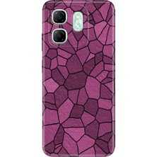 Adasena Infinix Hot 50I - Smart 9 Kılıf Desenli Baskılı Tpu Rubber Kapak Pinkwall