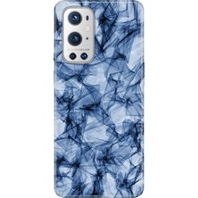 Senada Oneplus 9 Pro Kılıf Desenli Baskılı Tpu Rubber Kapak Blue Crystal