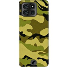 Senada Reeder S71 Kılıf Desenli Baskılı Tpu Rubber Kapak Askeri