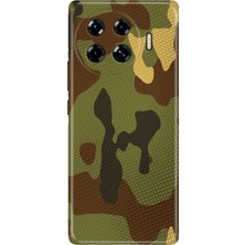 Senada Tecno Spark 20 Pro Plus+ Kılıf Desenli Baskılı Tpu Rubber Kapak Çöl Askeri