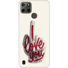 Senada iPhone 7 Plus - 8 Plus Kılıf Desenli Baskılı Tpu Rubber Kapak I Love You
