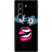 Senada Infinix Hot 50 Pro Plus 5g Kılıf Desenli Baskılı Tpu Rubber Kapak Angry