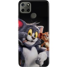 Senada iPhone 7 Plus - 8 Plus Kılıf Desenli Baskılı Tpu Rubber Kapak Jerry And-Tom