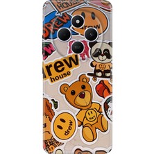 Senada Xiaomi Redmi A4 5g Kılıf Desenli Baskılı Tpu Rubber Kapak Drew