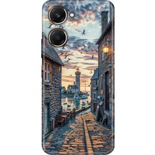 Senada Vivo Y18 Kılıf Desenli Baskılı Tpu Rubber Kapak Kasabam