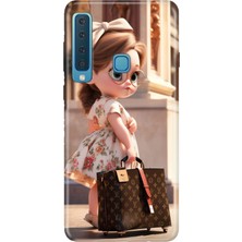 Samsung Galaxy A9 2018 Kılıf Desenli Baskılı Tpu Rubber Kapak LV12