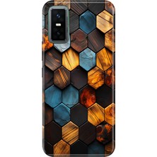 Infinix Gt 30 Pro Kılıf Desenli Baskılı Tpu Rubber Kapak Petek