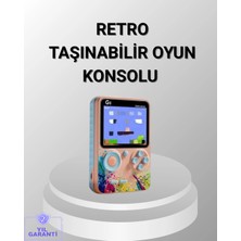 Arthurs Mini Retro Oyun Konsolu 500 Oyunlu 3.0 Inç Ekran ve Şarjlı Batarya