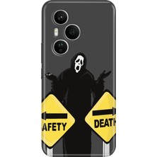 Adasena Honor 400 Pro Kılıf Desenli Baskılı Tpu Rubber Kapak Safety