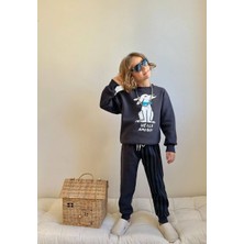 Miniko Kids Erkek Çocuk 3 Ip Şardonlu Amıgo Eşofman Takımı