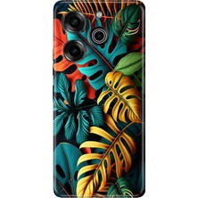 Adasena Tecno Pova 6 Pro Kılıf Desenli Baskılı Tpu Rubber Kapak Renkli Orman