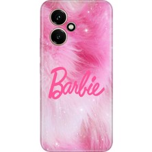 Adasena Honor 400 Kılıf Desenli Baskılı Tpu Rubber Kapak Pink Barb