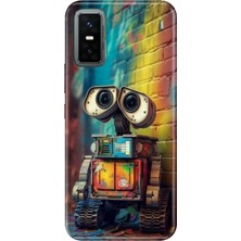 Adasena Infinix Gt 30 Pro Kılıf Desenli Baskılı Tpu Rubber Kapak Robotic