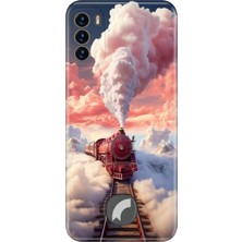 Reeder S19 Max Pro S Kılıf Desenli Baskılı Tpu Rubber Kapak Tren