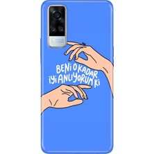 Senada Vivo Y51 Kılıf Desenli Baskılı Tpu Rubber Kapak Iyi Anlıyorum
