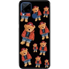 Senada Realme C21Y - C25Y Kılıf Desenli Baskılı Tpu Rubber Kapak Bearteddy