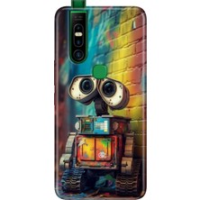 Infinix S5 Pro Kılıf Desenli Baskılı Tpu Rubber Kapak Robotic