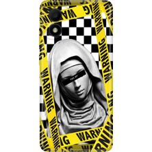 Senada Tcl 303 Kılıf Desenli Baskılı Tpu Rubber Kapak Digital Art