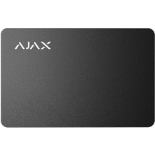 AJAX Pass Black (1pcs) Güvenlik Modlarını Kontrol Etmek İçin Temassız Kart Siyah