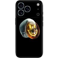 Senada iPhone 17 Pro Max Kılıf Desenli Baskılı Tpu Rubber Kapak Iskeletin Gülüşü