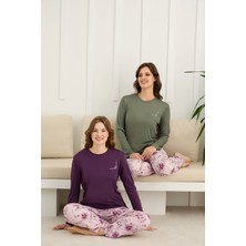 Nightlove Kadın Uzun Kollu Pijama Takımı