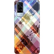 Senada Vivo Y51 Kılıf Desenli Baskılı Tpu Rubber Kapak Getty