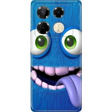 Senada Infinix Note 40 Pro 5g Kılıf Desenli Baskılı Tpu Rubber Kapak Bluemonster
