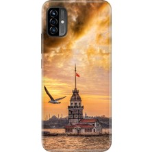 Senada Reeder P13 Blue Max Pro Lite 2022 Kılıf Desenli Baskılı Tpu Rubber Kapak Kız Kulesinde