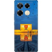 Senada Infinix Note 40 Pro 5g Kılıf Desenli Baskılı Tpu Rubber Kapak Atam Anıtkabir
