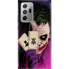 Senada Samsung Galaxy Note 20 Ultra Kılıf Desenli Baskılı Tpu Rubber Kapak Joker-Retro
