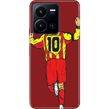 Senada Vivo Y22S Y35 Kılıf Desenli Baskılı Tpu Rubber Kapak Hagi