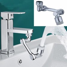 Ezel Glory 1080 Derece Dönebilen Robotik Kol Musluk Başlığı - Musluk Uzatma Aparatı Ucu