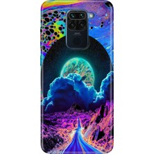 Senada Xiaomi Redmi Note 9 Kılıf Desenli Baskılı Tpu Rubber Kapak Dream Road