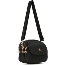 Goldbags Kaliteli Saten Doku Kol Çantası 22X17X9