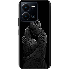 Adasena Vivo Y22S Y35 Kılıf Desenli Baskılı Tpu Rubber Kapak Loving