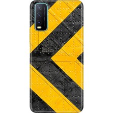 Senada Vivo Y11S Y20 Y20S Kılıf Desenli Baskılı Tpu Rubber Kapak Çok Tehlikeli