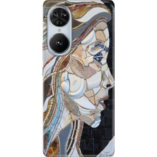 Reeder S19 Max Pro S Edge Kılıf Desenli Baskılı Tpu Rubber Kapak Mozaic Kadın