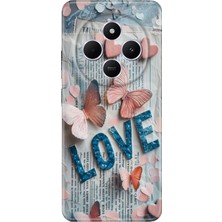 Adasena Xiaomi Redmi A4 5g Kılıf Desenli Baskılı Tpu Rubber Kapak Love Painting