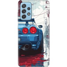 Senada Samsung Galaxy A52 Kılıf Desenli Baskılı Tpu Rubber Kapak Gtrr