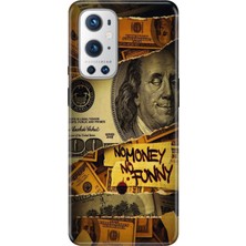 Adasena Oneplus 9 Pro Kılıf Desenli Baskılı Tpu Rubber Kapak Money