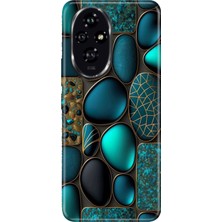 Adasena Honor 200 Pro Kılıf Desenli Baskılı Tpu Rubber Kapak Marble