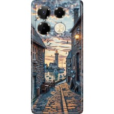 Senada Infinix Note 40 Pro 5g Kılıf Desenli Baskılı Tpu Rubber Kapak Kasabam