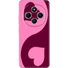 Adasena Xiaomi Redmi A4 5g Kılıf Desenli Baskılı Tpu Rubber Kapak Pinker Love