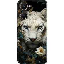 Senada Vivo Y18 Kılıf Desenli Baskılı Tpu Rubber Kapak Aslan