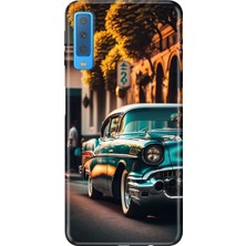 Senada Samsung Galaxy A7 2018 Kılıf Desenli Baskılı Tpu Rubber Kapak Classic