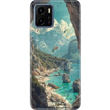 Adasena Vivo Y15S Kılıf Desenli Baskılı Tpu Rubber Kapak Tailand