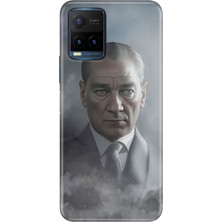 Senada Vivo Y21S Kılıf Desenli Baskılı Tpu Rubber Kapak Atatürk 1938
